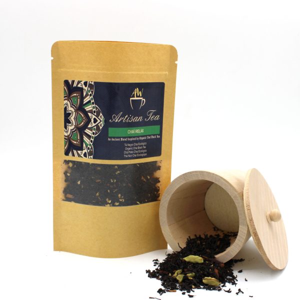 50g Chá Preto Chai Orgânico - Ecoaura